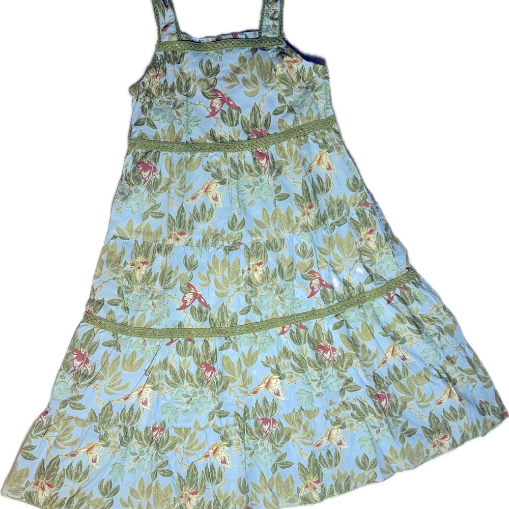April Cornell Girls Dress sized 3-4 yrs. 100% Cotton